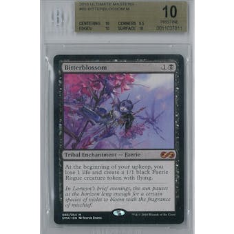 Magic the Gathering Ultimate Masters Bitterblossom BGS 10 *7811 (Pristine) (Reed Buy)