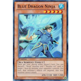 Yu-Gi-Oh Return of the Duelist Single Blue Dragon Ninja Super Rare