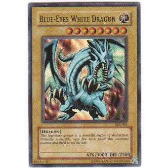 Yu-Gi-Oh Kaiba Evolution 1st Edition Single Blue-Eyes White Dragon Super Rare SKE