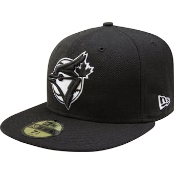 Toronto Blue Jays New Era 59Fifty Fitted Black Hat (7 1/2)