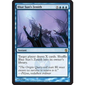 Magic the Gathering Mirrodin Besieged Single Blue Sun's Zenith Foil