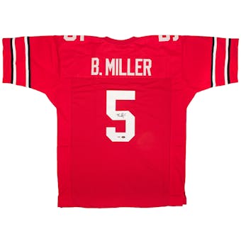 Braxton Miller Autographed Ohio State Buckeyes Jersey (Leaf Authentics and PSA/DNA)