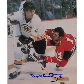 Bobby Orr Autographed Boston Bruins 8x10 Photograph (Orr Hall of Fame COA)