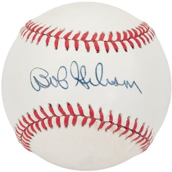 Bob Gibson Autographed St Louis Cardinals National League MLB Baseball (JSA COA)