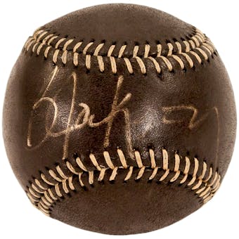 Bo Jackson Autographed Kansas City Royals MLB Black Baseball (PSA)