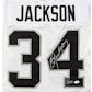 Bo Jackson Autographed L.A. Raiders White Jersey (JSA COA)