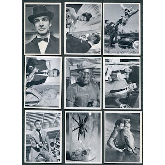 1965 James Bond Complete Set of 66 Cards - Sean Connery in Dr. No Goldfinger