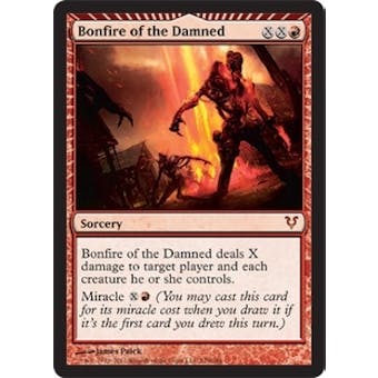 Magic the Gathering Avacyn Restored Single Bonfire of the Damned Foil