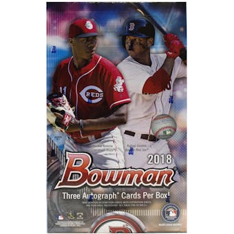 2018 Bowman Baseball Hobby Jumbo Box