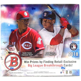 2018 Bowman Baseball 24-Pack Retail Box