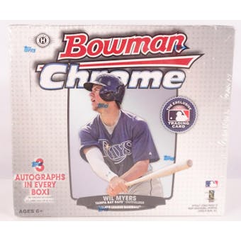 2013 Bowman Chrome Baseball Jumbo Box (Reed Buy)