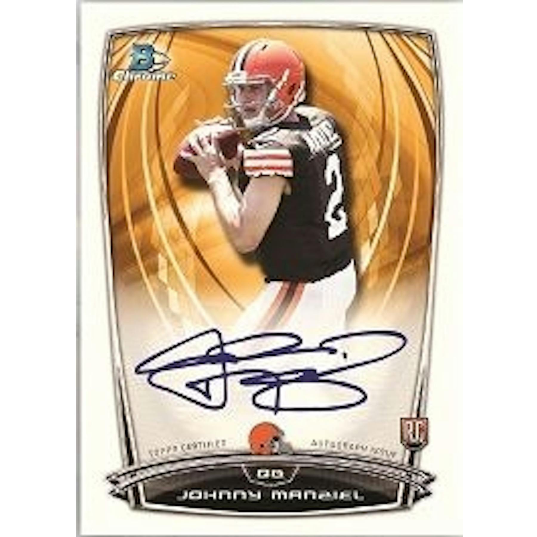 2014 Bowman Chrome Football Hobby Box Da Card World