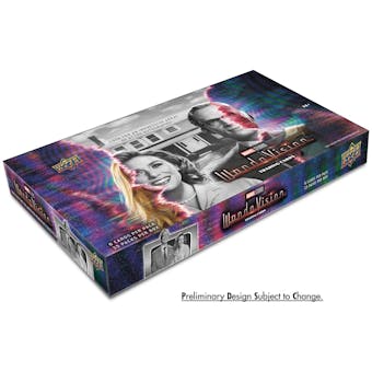 Marvel Studios WandaVision Hobby 12-Box Case (Upper Deck 2022) (Presell)