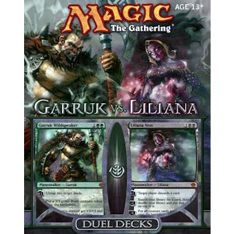 Magic the Gathering Garruk Vs. Liliana Duel Deck