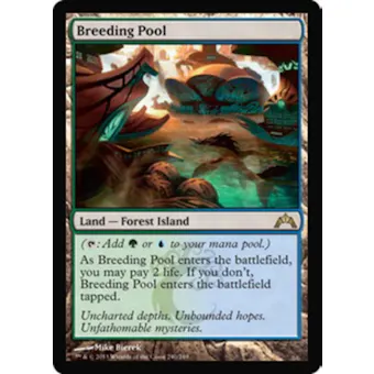 Magic the Gathering Gatecrash Single Breeding Pool Foil Near Mint (NM)