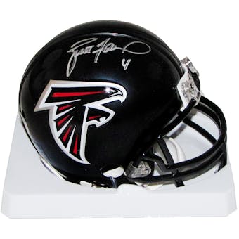 Brett Favre Autographed Atlanta Falcons Mini Helmet (Favre Holo)