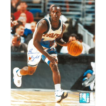 Brevin Knight Autographed Cleveland Cavaliers 8x10 Photo (Press Pass)