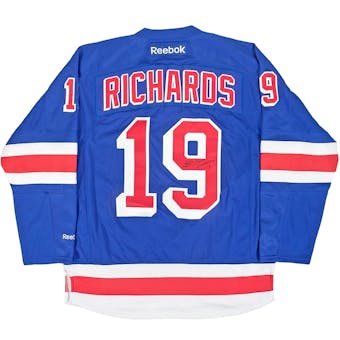 Brad Richards Autographed New York Rangers Reebok Jersey (Rangers COA)