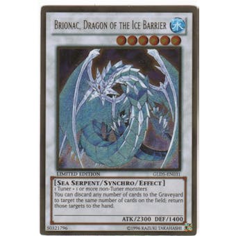 Yu-Gi-Oh Gold Series 5 Single Brionac, Dragon of the Ice Barrier Gold Rare