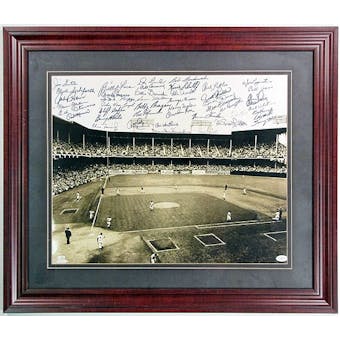 Brooklyn Dodgers - Ebbets Field Signed & Framed 16x20 Photo w/Snyder, Reese
