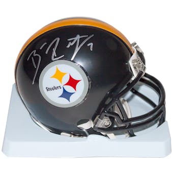 Ben Roethlisberger Autographed Pittsburgh Steelers Mini Helmet (Mounted Memories)