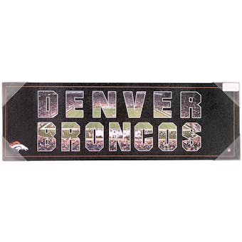Denver Broncos Artissimo Team Pride 30x10 Canvas - Regular Price $49.99!!!