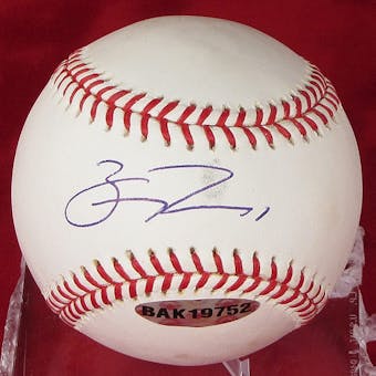 Bill Rowell Autographed Baseball (Stained) (UDA COA)
