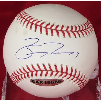 Bill Rowell Autographed Baseball (Slightly Stained) (UDA COA)