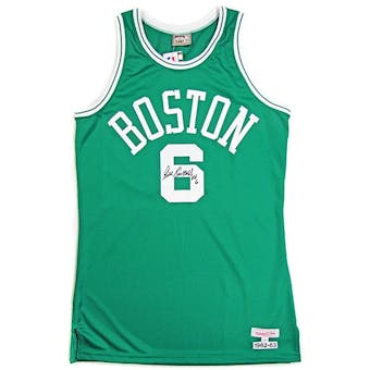 Bill Russell Autographed Boston Celtics Basketball Jersey (JSA)