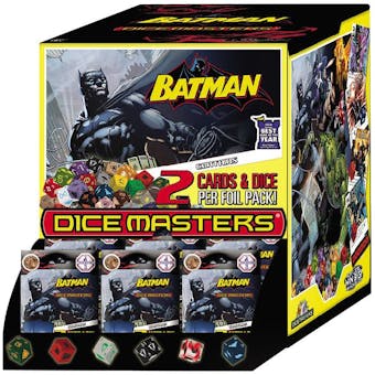 DC Dice Masters: Batman Gravity Feed Booster Box (90 Ct.)
