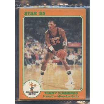 1985 Star Co. Basketball 5x7 Bucks Bagged Set