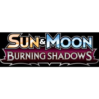 Pokemon Sun & Moon Burning Shadows Near Complete Set (no Ultra Rares)
