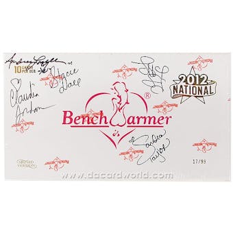 BenchWarmer National Edition Autographed Trading Card Box 17/99 (2012)