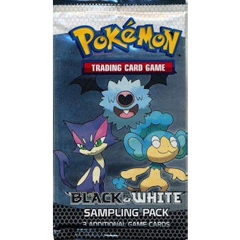 Pokemon Black & White Base 3 Card Sampling Pack