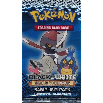 Pokemon Black & White Noble Victories 3 Card Sampling Pack