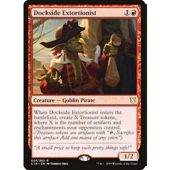 Magic the Gathering Commander 2019 Dockside Extortionist NEAR MINT (NM)