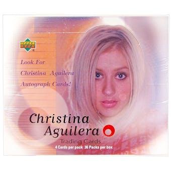 2000 Upper Deck Christina Aguilera Hobby Box