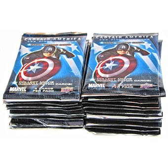 Marvel Captain America Trading Cards (Lot of 24 Packs) (Upper Deck 2011)
