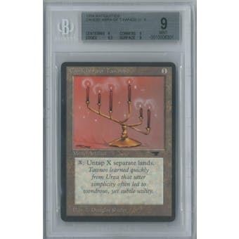 Magic the Gathering Antiquities Candelabra of Tawnos BGS 9 (9, 9, 8.5, 9)