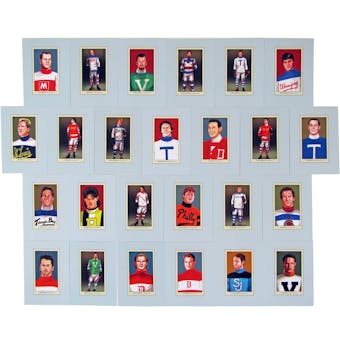 2011/12 ITG Canada vs The World 100 Years of Card Collecting Hockey Complete 25 Card Set