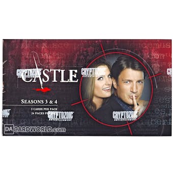 Castle Seasons 3 & 4 Trading Cards Hobby Box (Cryptozoic 2014)