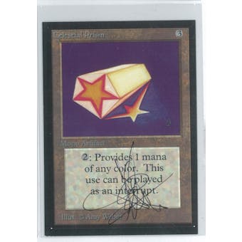 Magic the Gathering Beta Artist Proof Celestial Prism - SIGNED AND ALTERED BY AMY WEBER