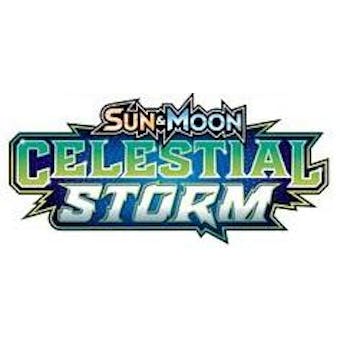 Pokemon Sun & Moon Celestial Storm Booster 6-Box Case Full Funds Up Front Save $10