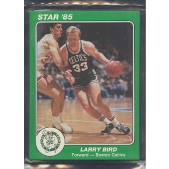 1985 Star Co. Basketball 5x7 Celtics Bagged Set