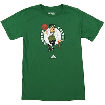 Boston Celtics Adidas Green Go To Tee Shirt (Adult Medium)
