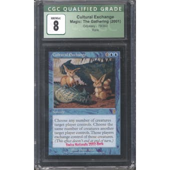 Magic the Gathering Odyssey Cultural Exchange Swiss Nationals 2003 Stamp CGC 8