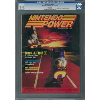 Nintendo Power #3 CGC 6.0 (W) *1214685001*