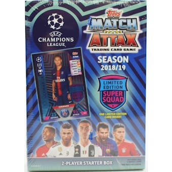 2018/19 Topps UEFA Champions League Match Attax Soccer Starter Deck