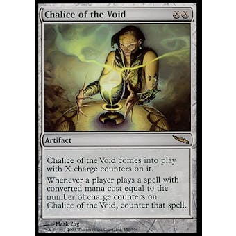 Magic the Gathering Mirrodin Single Chalice of the Void Foil - SLIGHT PLAY (SP)