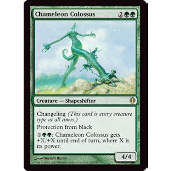 Magic the Gathering Archenemy Single Chameleon Colossus - NEAR MINT (NM)